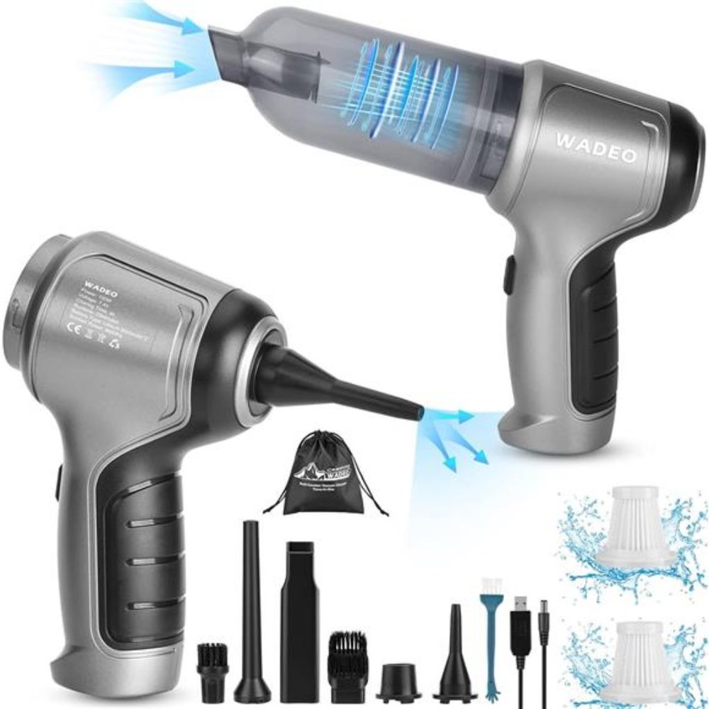 Handheld Vacuum Cordless, Car Vacuum Cleaner High Power 15000Pa,Hand Held Vacuum